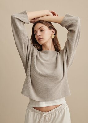Barefoot Dreams CC UL Horizontal Rib Dolman