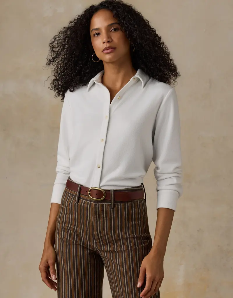 Faherty Women's Legend Sweater Classic Shirt
