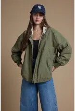Raisonnel Cozy Fleece-Lined Zip & Snap Jacket