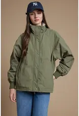 Raisonnel Cozy Fleece-Lined Zip & Snap Jacket