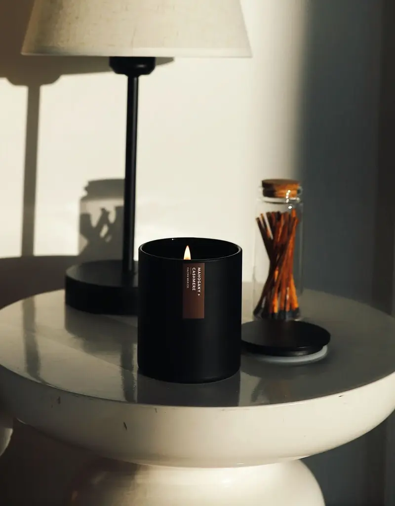 Calyan Wax Co. Single Wick Mahogany/Cashmere