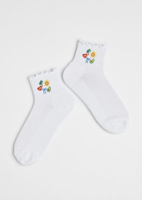 Alice & Wonder California Icons Ruffle Sock