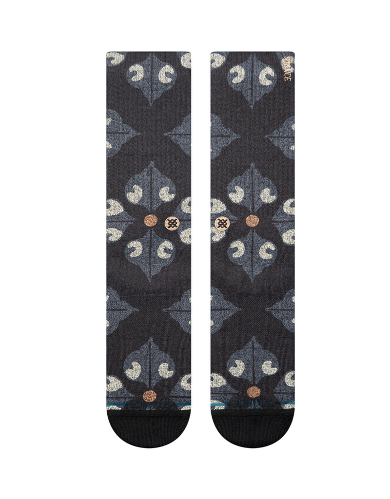 Stance Nightshade Crew Black L