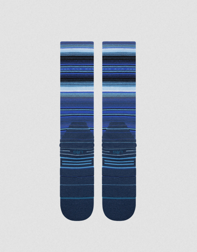 Stance Curren Mid Wool Snow Blue L