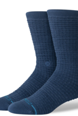 Stance Navy Waffle Crew L