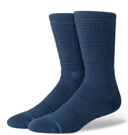 Stance Navy Waffle Crew L