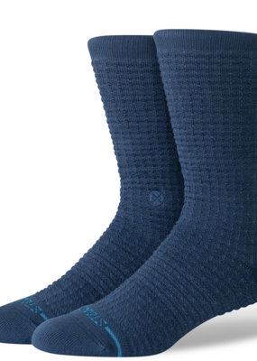 Stance Navy Waffle Crew L