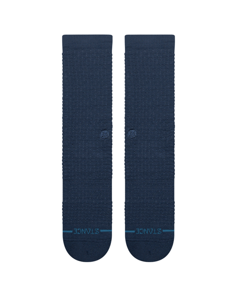Stance Navy Waffle Crew L