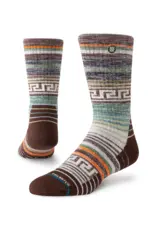 Stance Ruins Hike Crew Brown L