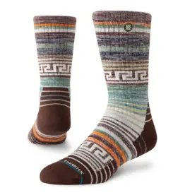 Stance Ruins Hike Crew Brown L