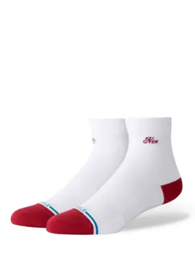 Stance Naughty or Nice Quarter Casual Size M