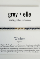 Grey + Elle Wisdom Bracelet