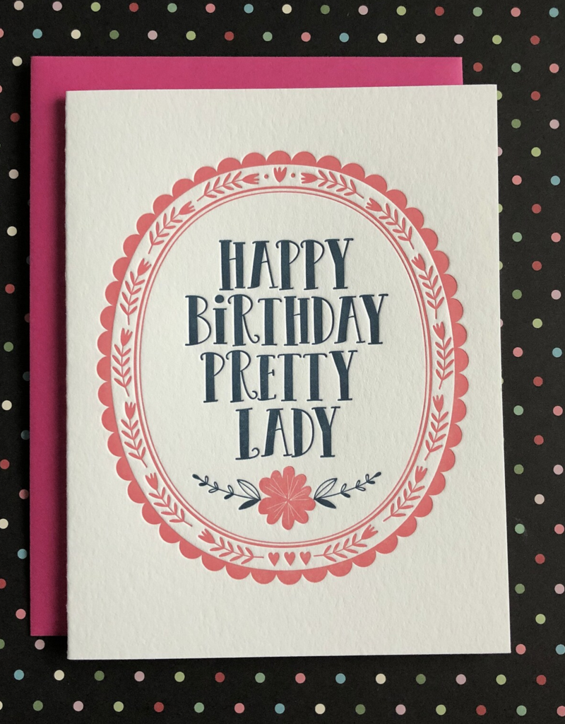 Lucky Bee Press Happy Birthday Pretty Lady