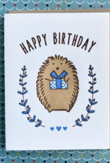 Lucky Bee Press Happy Birthday Hedgehog