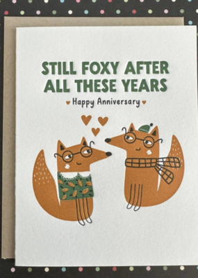 Lucky Bee Press Anniversary Foxy