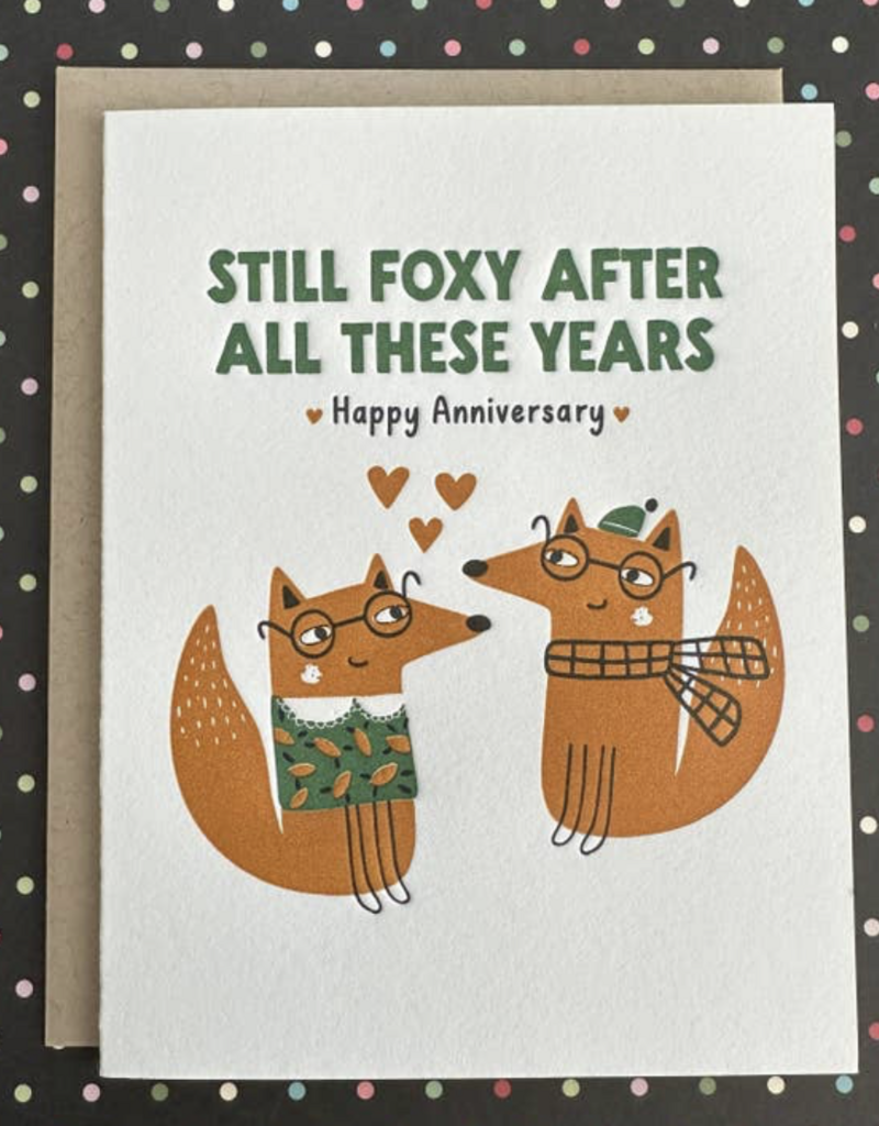 Lucky Bee Press Anniversary Foxy