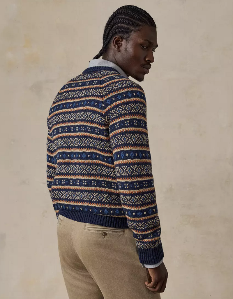 Faherty Nordic Sweater Crew