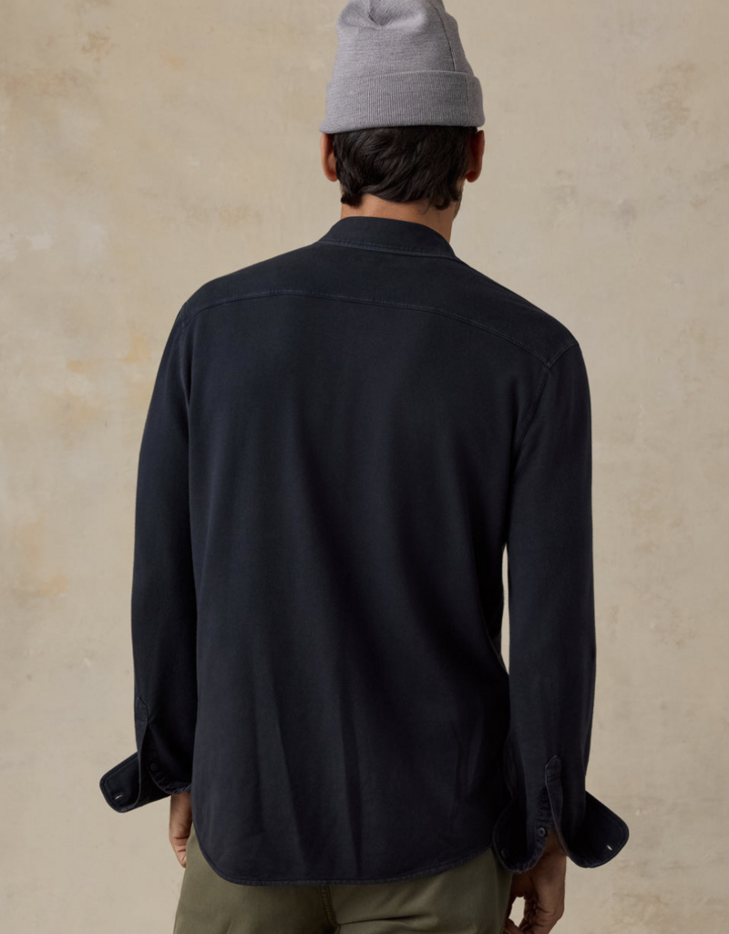 Faherty LS Field Knit Polo
