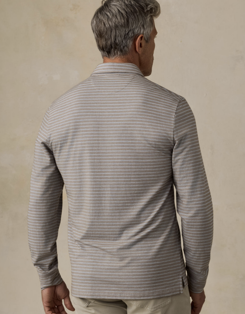 Faherty L/S Movement Polo