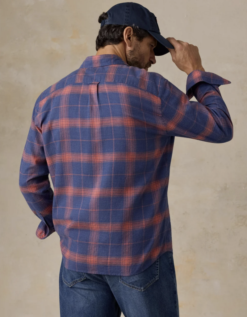 Faherty Timberland Brushed Twill Shirt