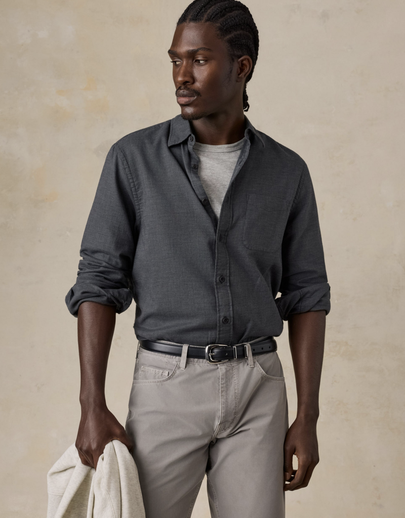 Faherty Timberland Brushed Twill Shirt