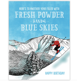 Waterknot Fresh Powder Card