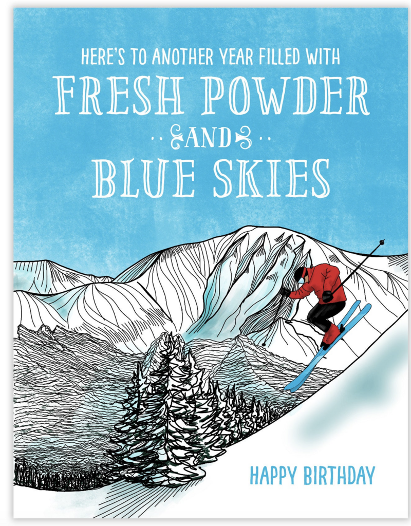 Waterknot Fresh Powder Card