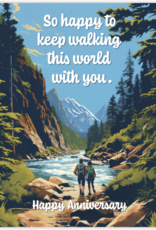Waterknot Walking This World Card