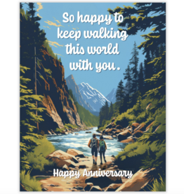 Waterknot Walking This World Card