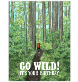 Waterknot Go Wild Birthday Card