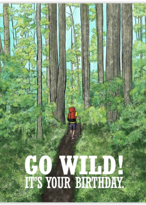 Waterknot Go Wild Birthday Card