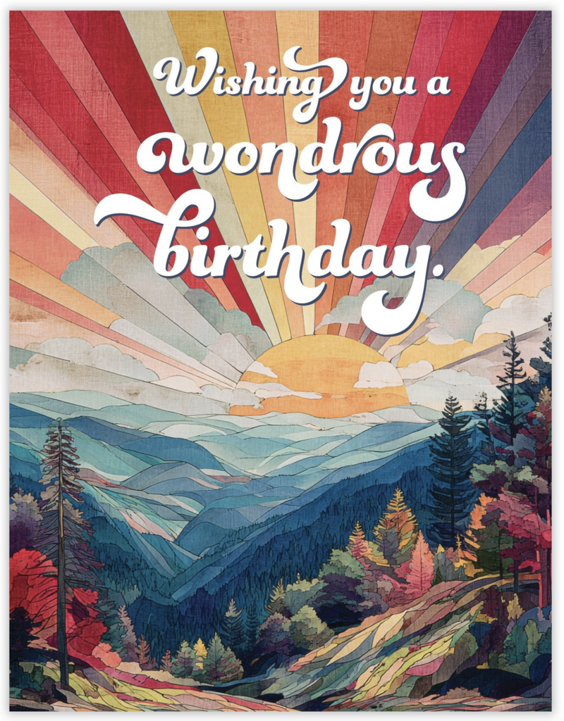 Waterknot Wondrous Birthday