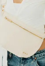 Pretty Simple Diagonal Woven Bum Bag