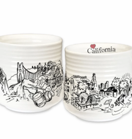 Heart in CA Coffee Mug