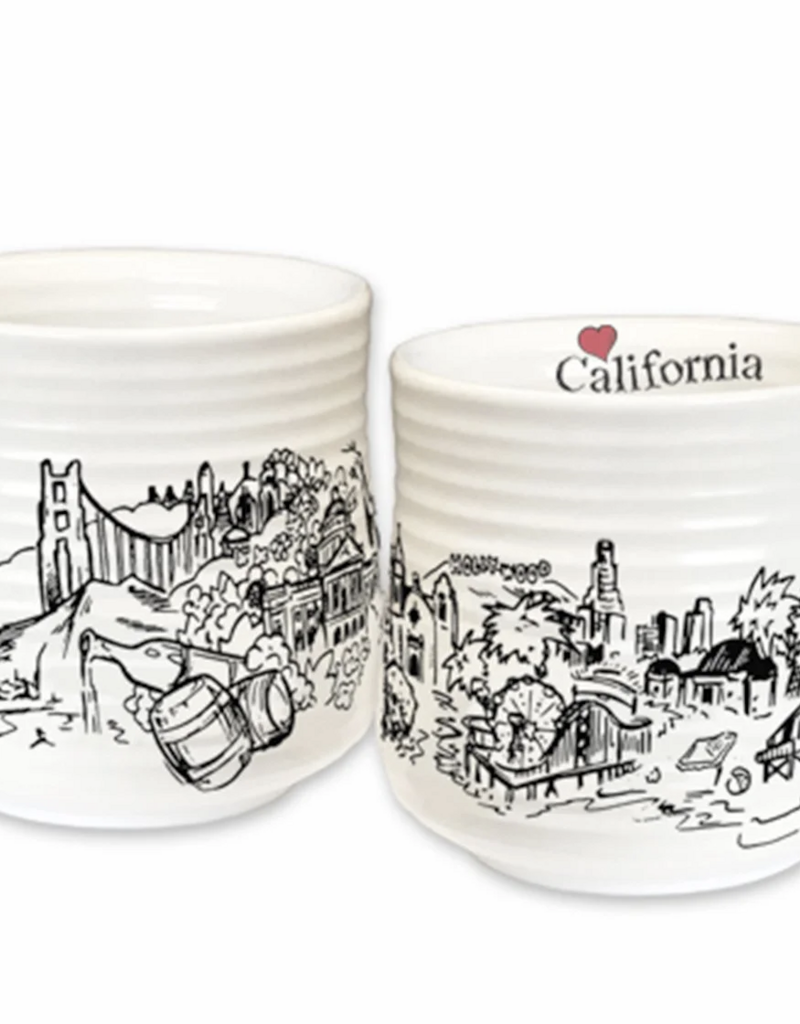 Heart in CA Coffee Mug