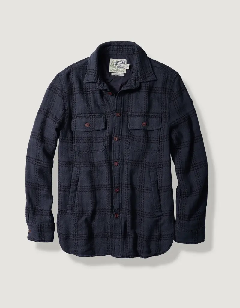 Grayers Brawny Loopweave Cotton Shirt Jacket
