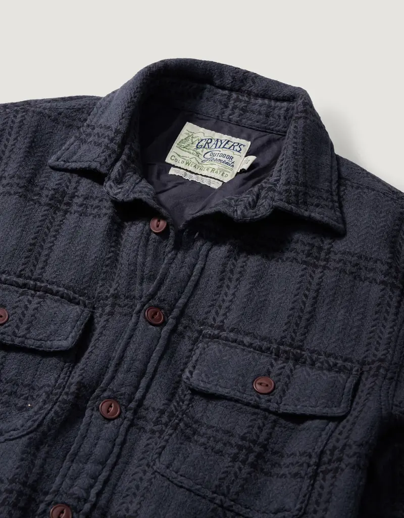 Grayers Brawny Loopweave Cotton Shirt Jacket
