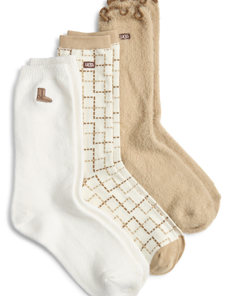 Ugg Classic Crew Sock 3 Pack