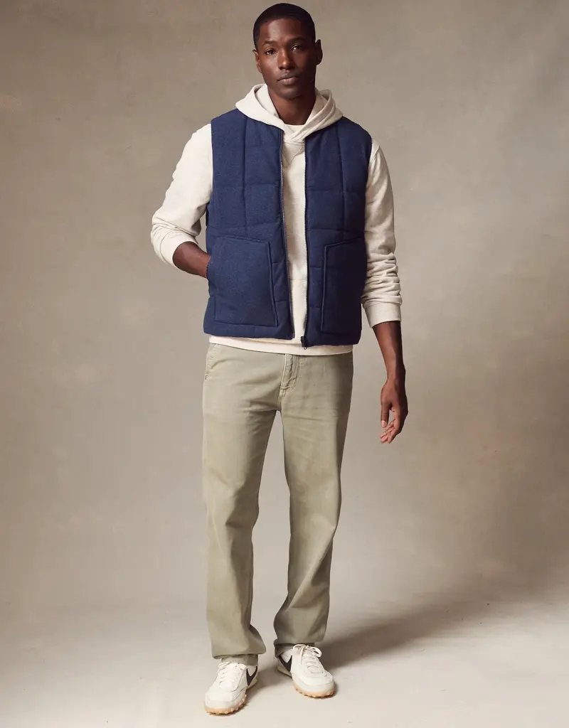 Marine Layer Hyde Reversible Quilted Vest
