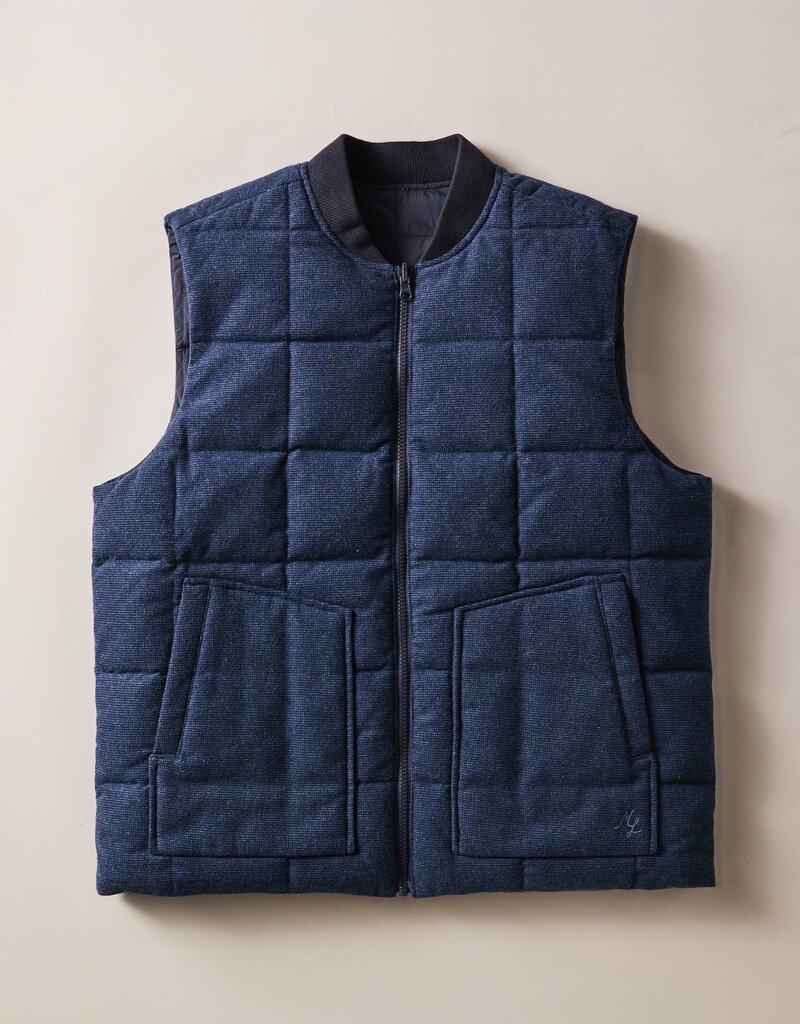 Marine Layer Hyde Reversible Quilted Vest