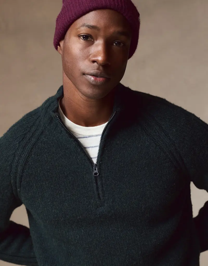 Marine Layer Merino Quarter Zip
