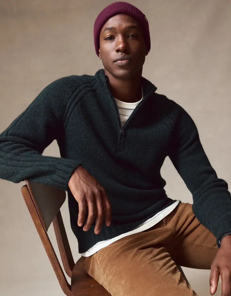 Marine Layer Merino Quarter Zip