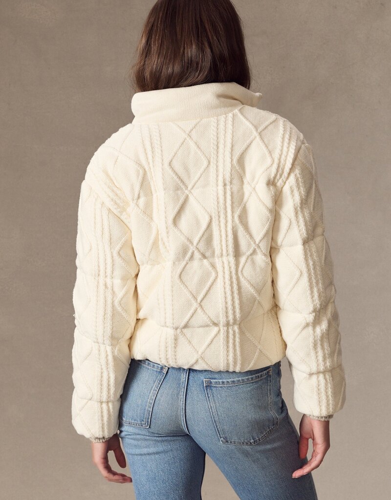 Marine Layer Shea Sweater Puffer Jacket