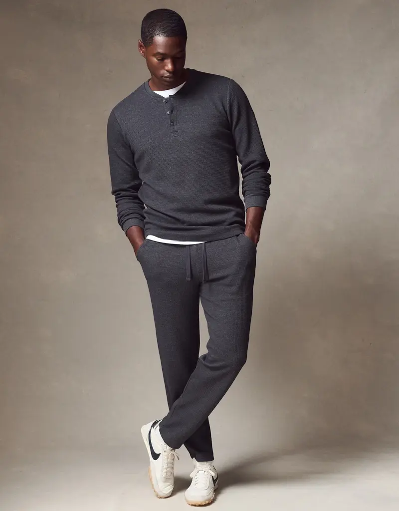 Marine Layer Waffle Henley