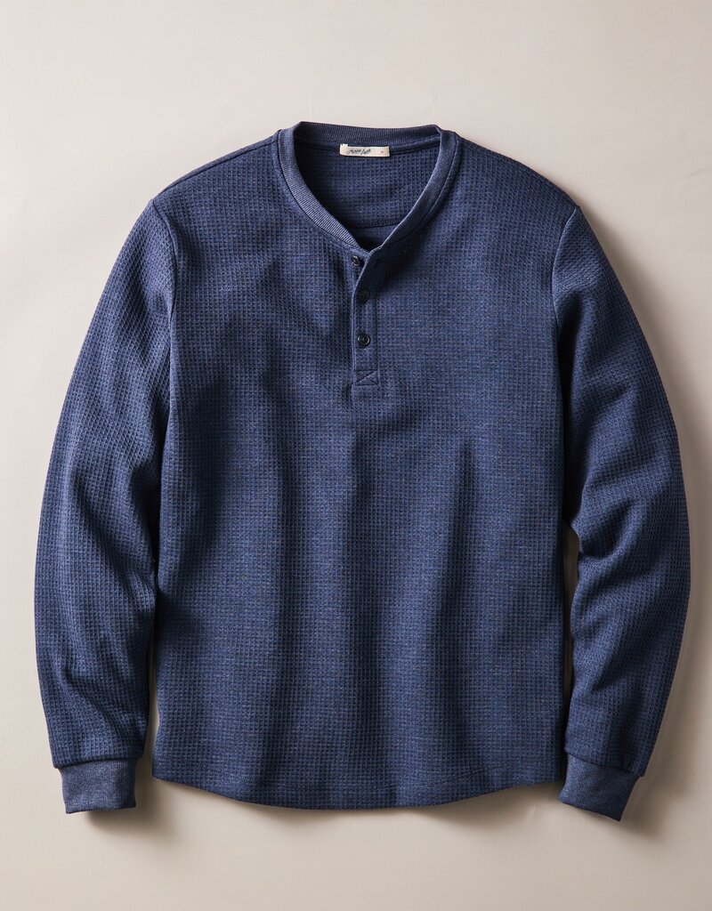 Marine Layer Waffle Henley