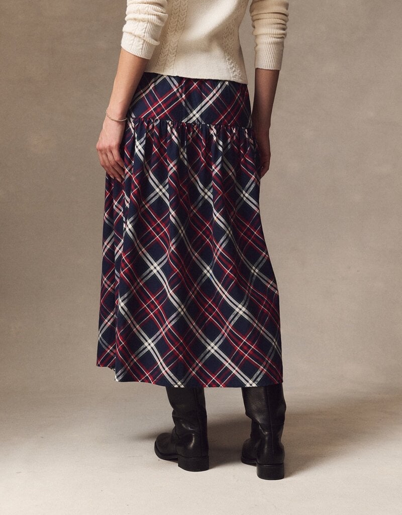 Marine Layer Gia Oxford Midi Skirt