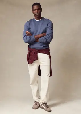 Marine Layer M's Corbet Quilted Crewneck