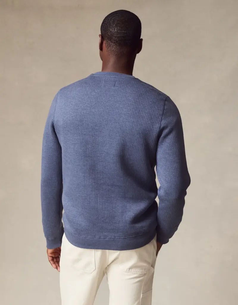 Marine Layer M's Corbet Quilted Crewneck
