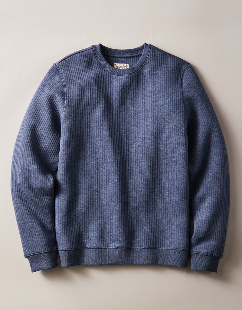 Marine Layer M's Corbet Quilted Crewneck