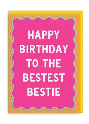 Ohh Deer Bestest Bestie Birthday Card